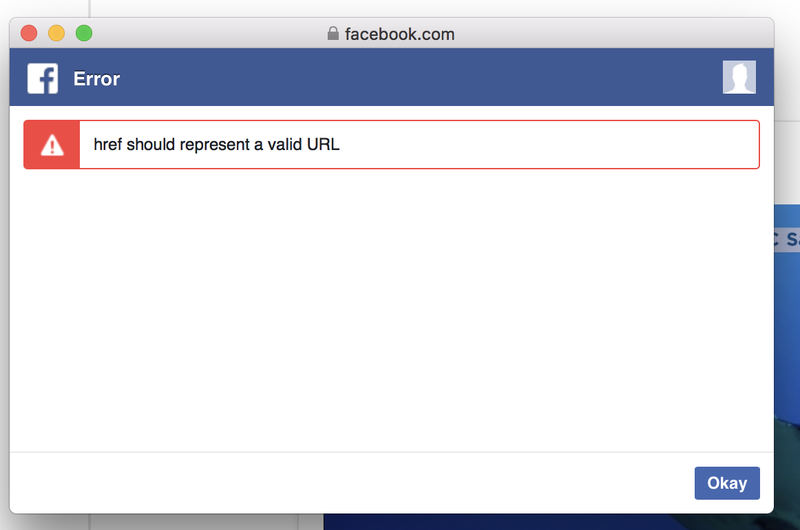 Illustration for article titled Fixed Facebook Share Button